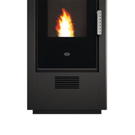 Immagine di Stufa Pellet VENTILATO  Canalizzabile Con Forno 8,5 Kw Eva Calor Biscotto CON AMMACCATURA PER TRASPORTO