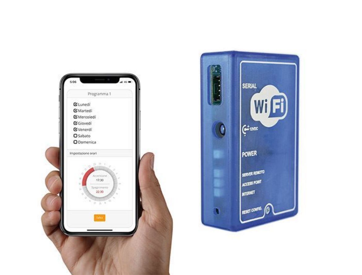 Immagine di EVA CALÒR MODULO WI FI PER COMANDO A DISTANZA APP STUFA INSERTO