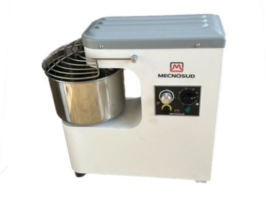 Immagine di IMPASTATRICE A SPIRALE MECNOSUD PK5MV A PENTOLA FISSA INOX 220V - 5KG 