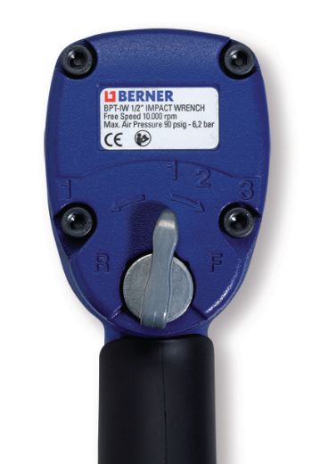 Immagine di AVVITATORE  PNEUMATICO AD IMPULSO BERNER COMPACT POWER 10000 r/min, 1/2 ", 670 nm