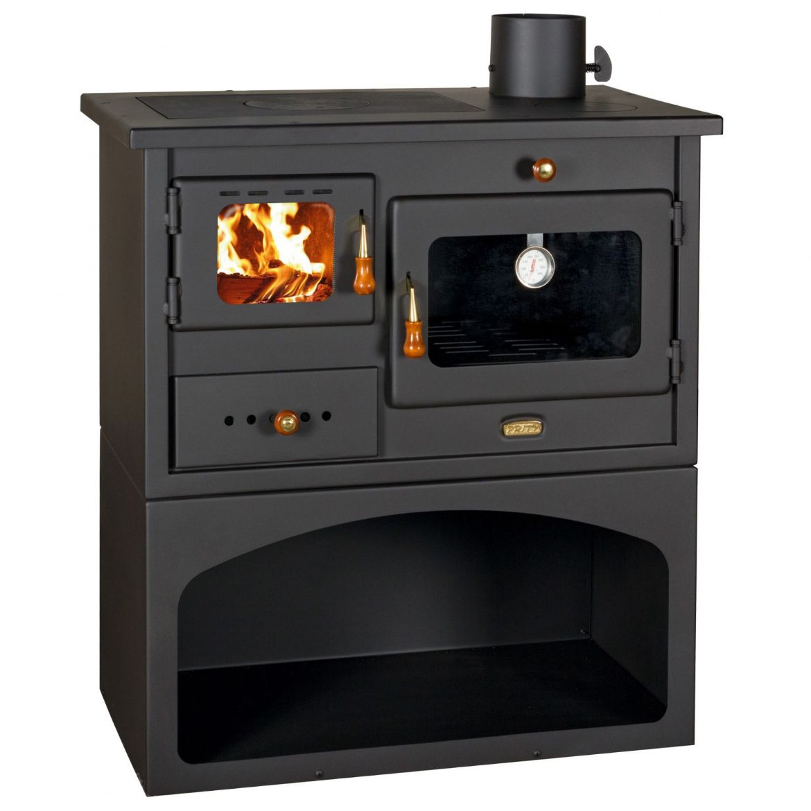 Immagine di CUCINA A LEGNA E CARBONE CON FORNO 15KW PRITY MIA 