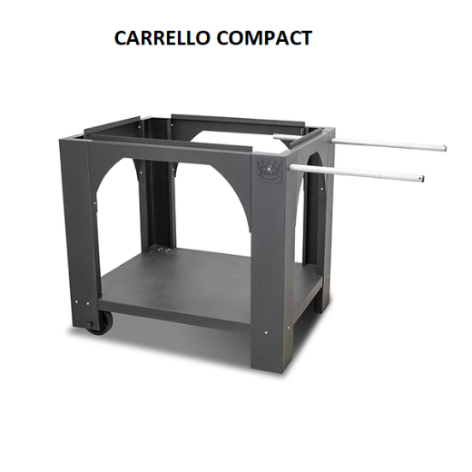 Immagine di FORNO A LEGNA CLEMENTI PULCINELLA 80X60 4 PIZZE RAMATO + SPORTELLO IN VETRO CERAMICO